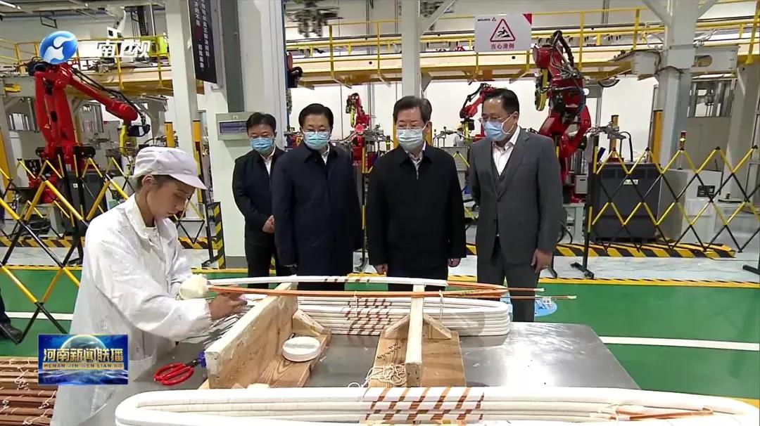 扎根南陽 做強做大 | 河南省委書記樓陽生赴臥龍電氣南陽防爆電機集團調(diào)研(圖3)