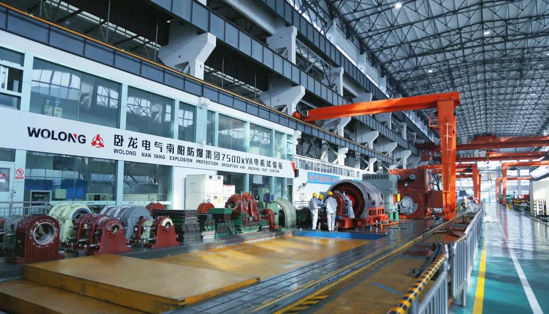 扎根南陽 做強做大 | 河南省委書記樓陽生赴臥龍電氣南陽防爆電機集團調(diào)研(圖4)